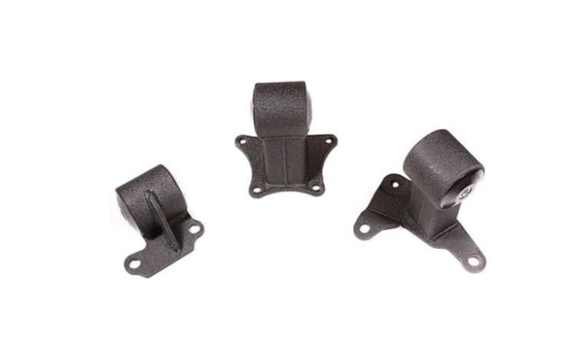 Innovative 94-97 Accord H/F Series Black Steel Mounts 95A Bushings (EX Chassis H22/F22A)