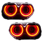 Oracle 15-23 Dodge Challenger LED Headlight Halo Kit - Red