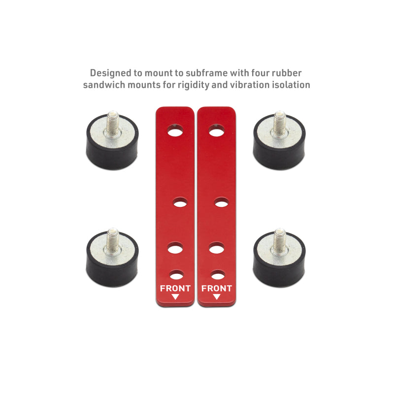 Mishimoto 2024+ Ford Mustang 2.3L EcoBoost Performance Intercooler Kit -  Black/Polished