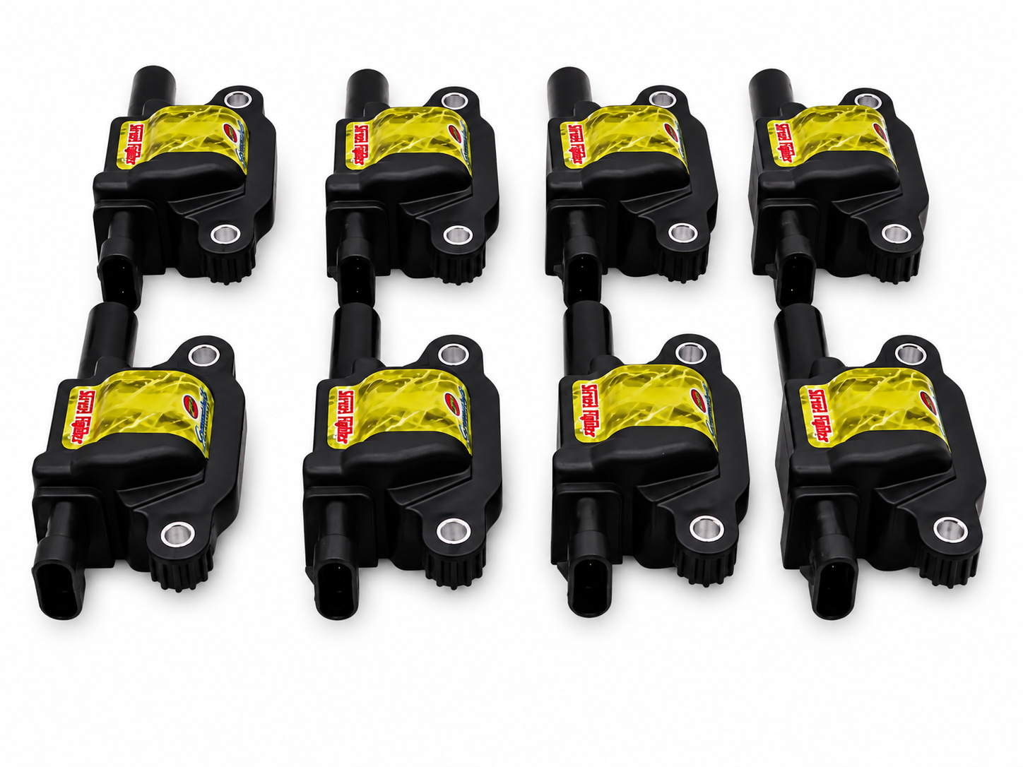 05-13 GM LS1/LS2/LS3/LS4/LS5/LS6/LS7/LS9 Street Fighter Coil Packs - Black (Set of 8) - Granatelli Motor Sports