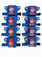 05-17 GM LS1/LS2/LS3/LS4/LS5/LS6/LS7/LS9/LSA Malevolent Coil Packs - Blue (Set of 8) - Granatelli Motor Sports