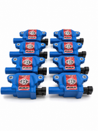 05-17 GM LS1/LS2/LS3/LS4/LS5/LS6/LS7/LS9/LSA Malevolent Coil Packs - Blue (Set of 8) - Granatelli Motor Sports
