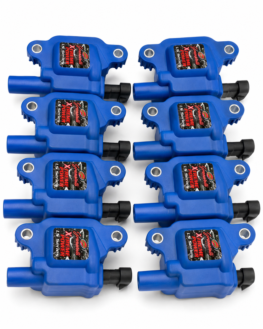 05-13 GM LS1/LS2/LS3/LS4/LS5/LS6/LS7/LS9/LSA Hi-Perf Coil Packs - Blue (Set of 8) - Granatelli Motor Sports