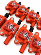 05-17 GM LS LS1/LS2/LS3/LS4/LS5/LS6/LS7/LS9/LSA Malevolent Coil Packs - Red (Set of 8) - Granatelli Motor Sports