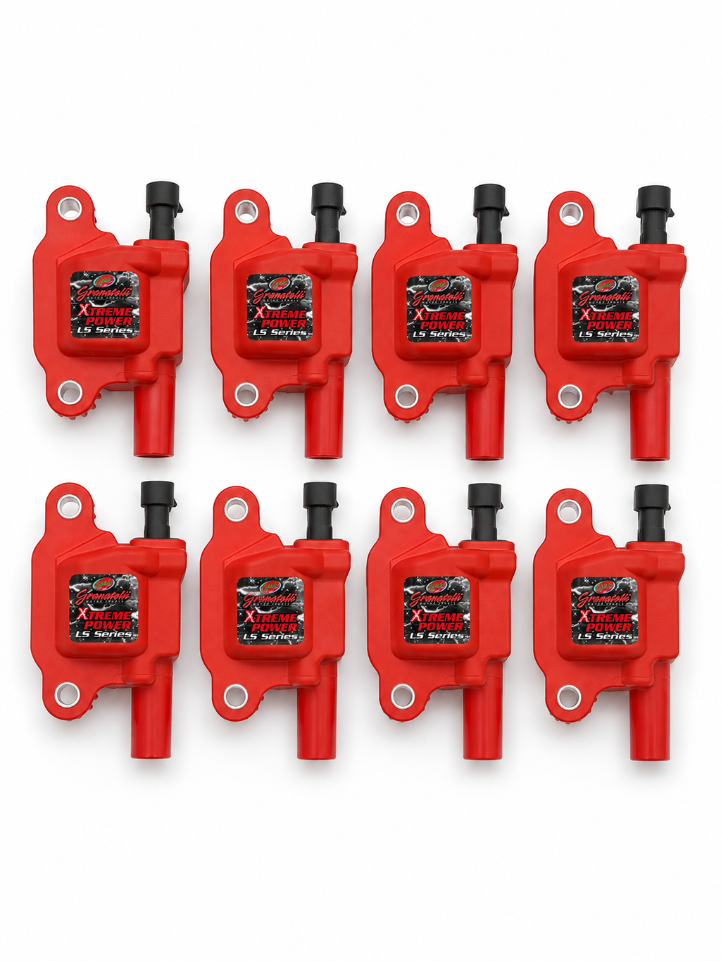 14-23 GM LT Direct Ignition Coil Packs - Red (Set of 8) - Granatelli Motor Sports