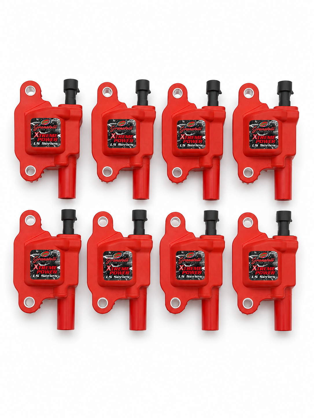 14-23 GM LT Direct Ignition Coil Packs - Red (Set of 8) - Granatelli Motor Sports