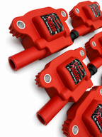 05-13 GM LS1/LS2/LS3/LS4/LS5/LS6/LS7/LS9/LSA Hi-Perf Coil Packs - Red (Set of 8) - Granatelli Motor Sports