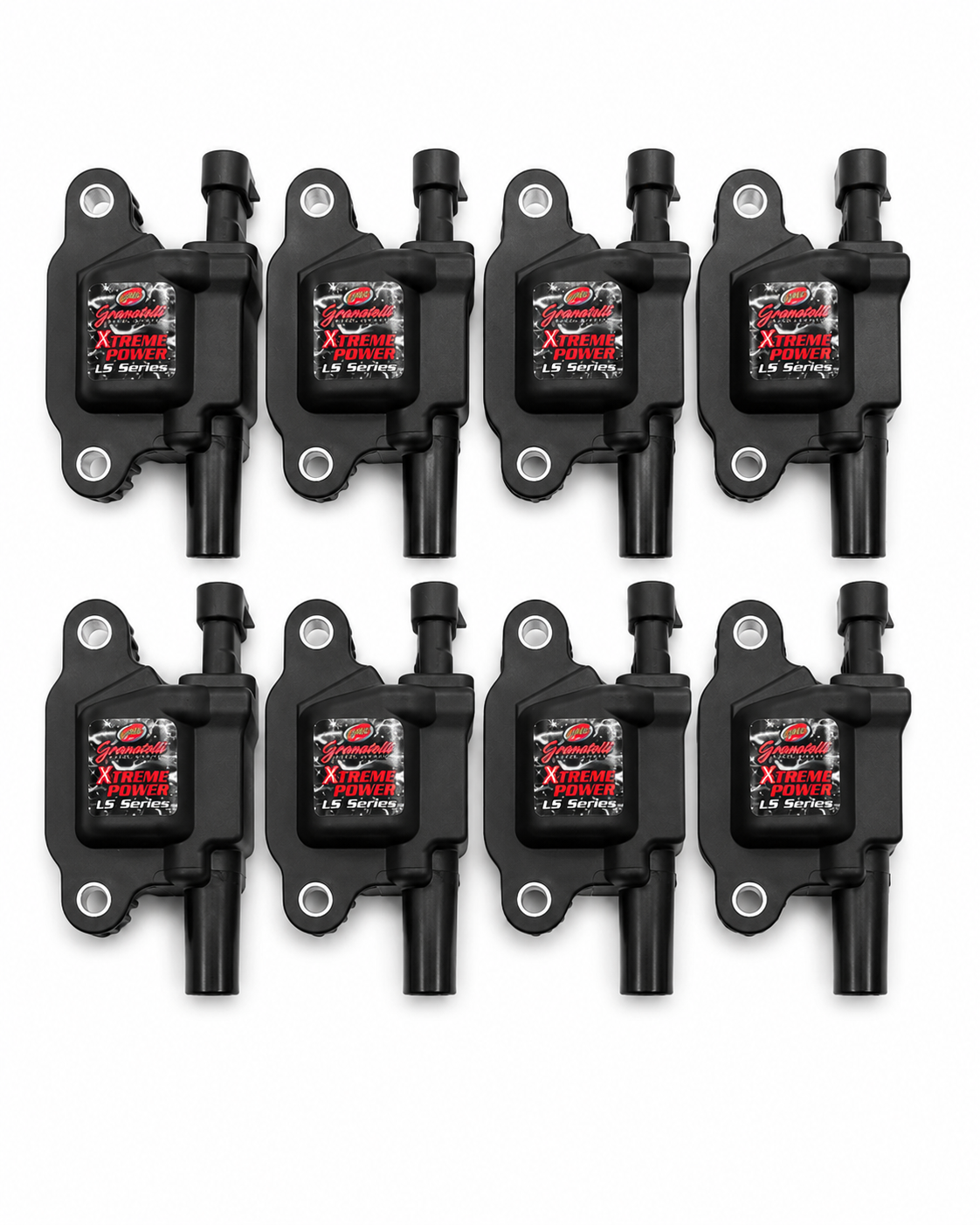 05-13 GM LS1/LS2/LS3/LS4/LS5/LS6/LS7/LS9/LSA/ Hi-Perf Coil Packs - Black (Set of 8) - Granatelli Motor Sports