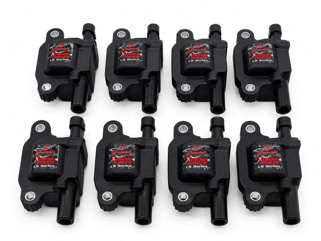 05-13 GM LS1/LS2/LS3/LS4/LS5/LS6/LS7/LS9/LSA/ Hi-Perf Coil Packs - Black (Set of 8) - Granatelli Motor Sports