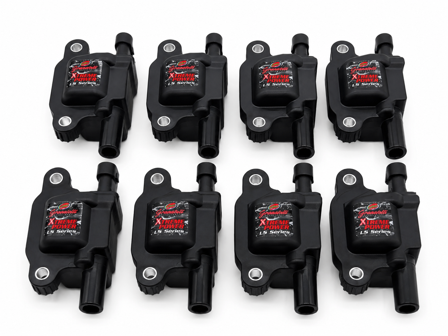 05-13 GM LS1/LS2/LS3/LS4/LS5/LS6/LS7/LS9/LSA/ Hi-Perf Coil Packs - Black (Set of 8) - Granatelli Motor Sports
