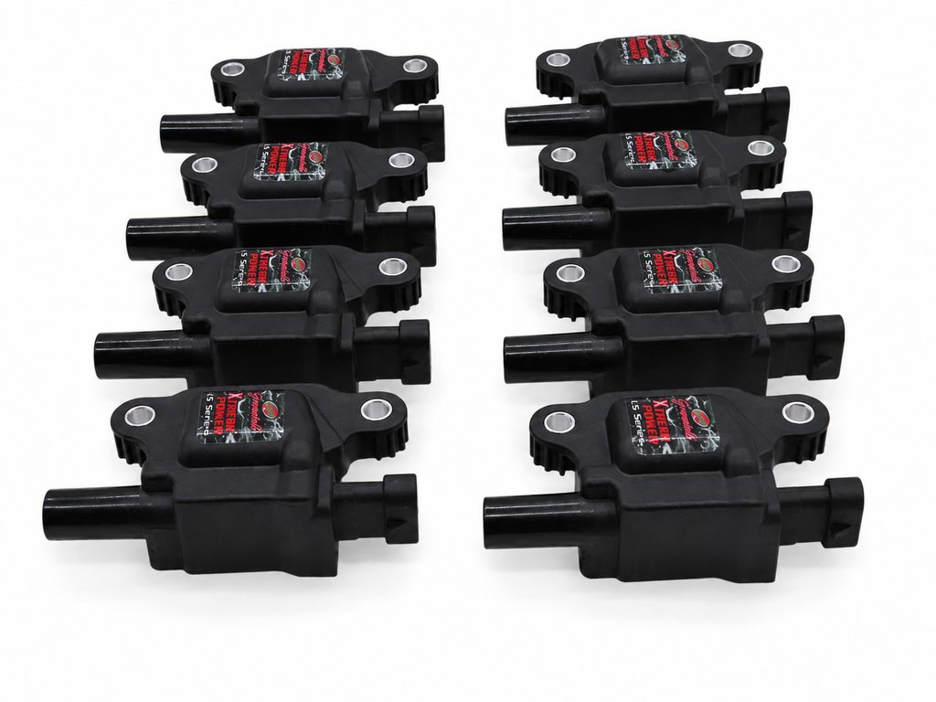 14-23 GM LT Direct Ignition Coil Packs - Black (Set of 8) - Granatelli Motor Sports