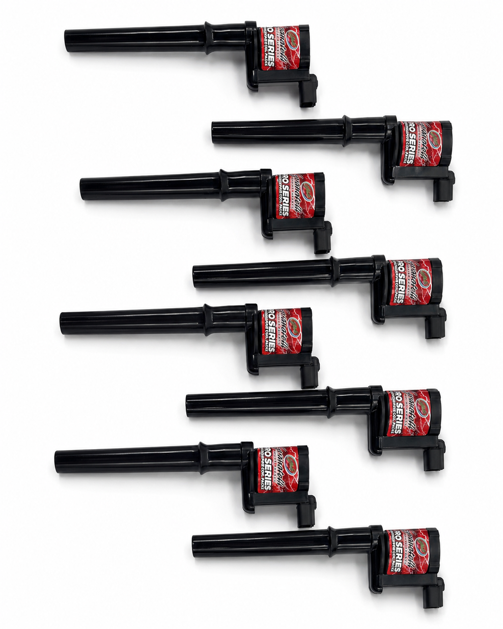 99-13 Ford 4.6L/5.4L/5.8L 4V Hi-Perf Coil-On-Plug Wire Conn Kit w/Coil Packs (60K Volts) - Granatelli Motor Sports
