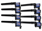99-13 Ford 4.6L/5.4L/5.8L 4V Hi-Perf Coil-On-Plug Wire Conn Kit w/Coil Packs (65K Volts) - Granatelli Motor Sports
