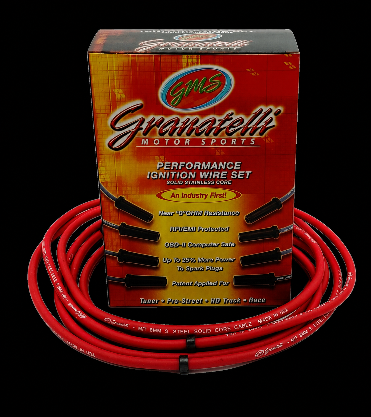 2003–2007 Dodge/Chrysler/Jeep 5.7L HEMI Red Coil-On-Plug Connector Wire Kit – 28-1801S-R - Granatelli Motor Sports