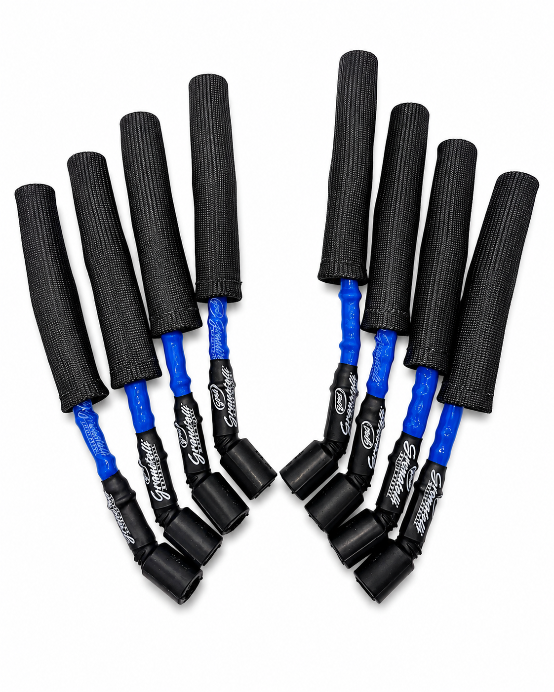14-23 GM LT1 6.2L Hi-Perf Coil-Near-Plug Connector Kit w/Blue Jacket/Blk Sleeve - Granatelli Motor Sports