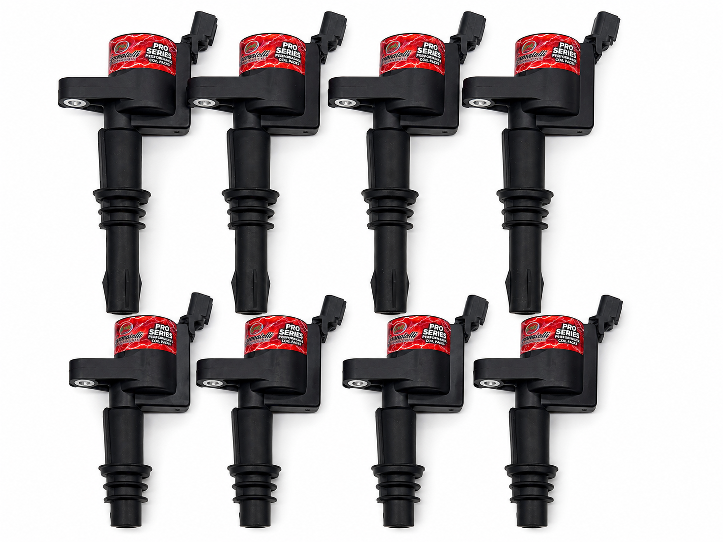 04-08 Ford 4.6/5.4L 3V Hi-Perf Coil-On-Plug Wire Conn Kit w/Coil Packs (60K Volts) - Granatelli Motor Sports