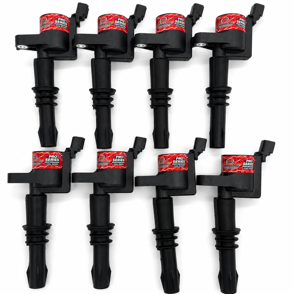 08.5-10 Ford 4.6/5.4L 3V Hi-Perf Coil-On-Plug Wire Conn Kit w/Coil Packs (60K Volts) - Granatelli Motor Sports