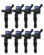 08.5-10 Ford 4.6/5.4L 3V Hi-Perf Coil-On-Plug Wire Conn Kit w/Coil Packs (65K Volts) - Granatelli Motor Sports