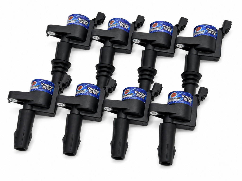 04-08 Ford 4.6/5.4L 3V Hi-Perf Coil-On-Plug Wire Conn Kit w/Coil Packs (65K Volts) - Granatelli Motor Sports