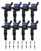 04-08 Ford 4.6/5.4L 3V Hi-Perf Coil-On-Plug Wire Conn Kit w/Coil Packs (65K Volts) - Granatelli Motor Sports
