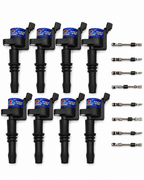 08.5-10 Ford 4.6/5.4L 3V Hi-Perf Coil-On-Plug Wire Conn Kit w/Coil Packs (65K Volts) - Granatelli Motor Sports