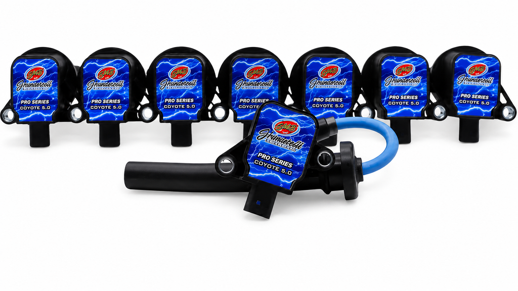 60,000V Pro Series Coil Pack Kit for Ford Mustang GT & F-150 5.0L Coyote – 28-1818CP - Granatelli Motor Sports