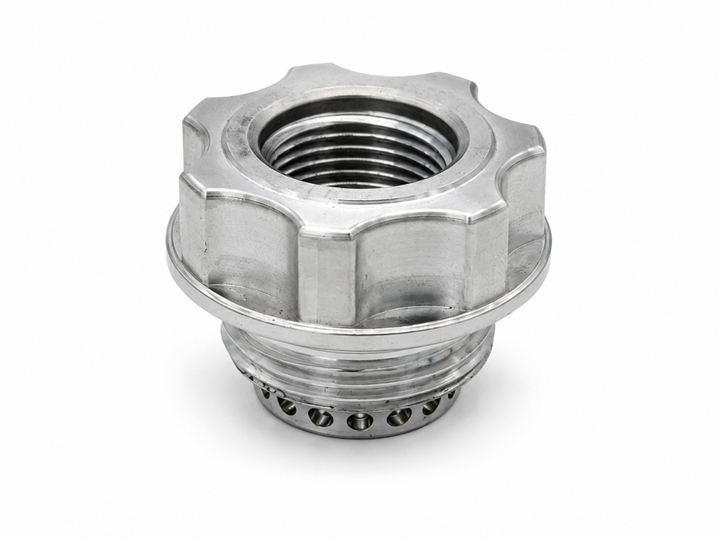 Motor Sports Billet Valve Cover Breather 280113 - Granatelli Motor Sports