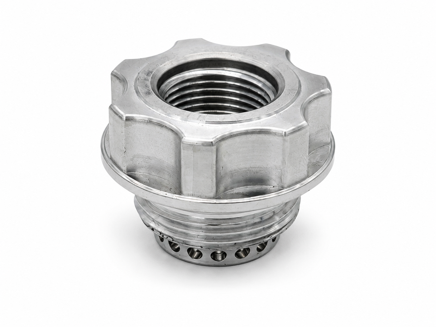 Motor Sports Billet Valve Cover Breather 280113 - Granatelli Motor Sports