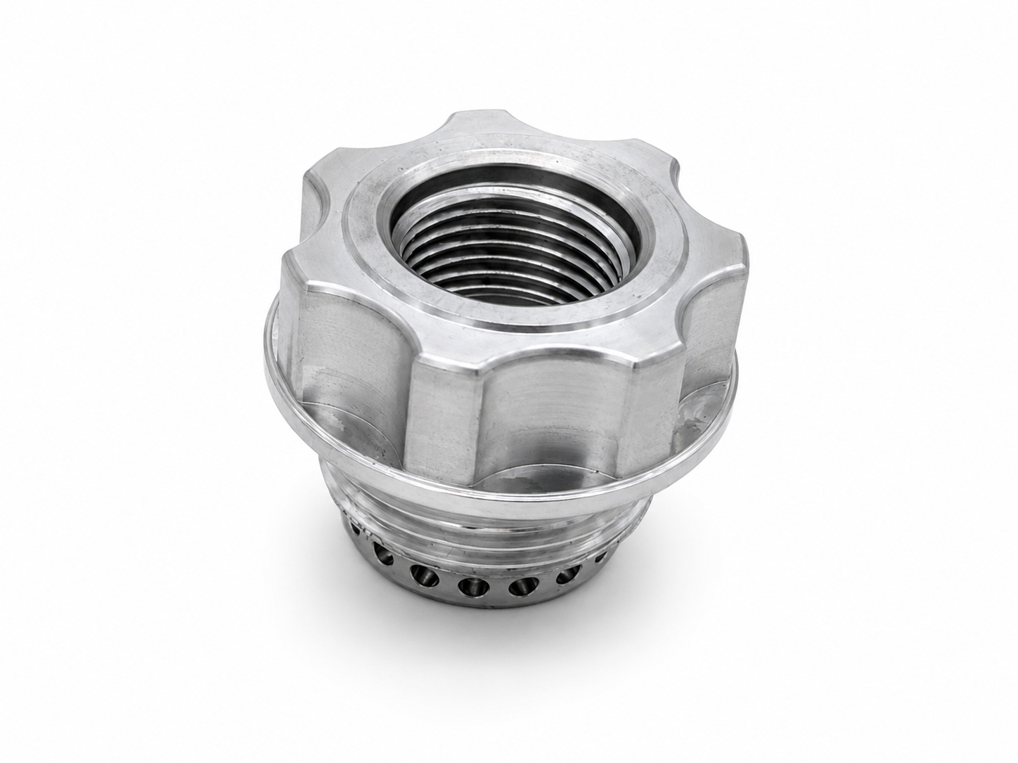 Motor Sports Billet Valve Cover Breather 280113 - Granatelli Motor Sports
