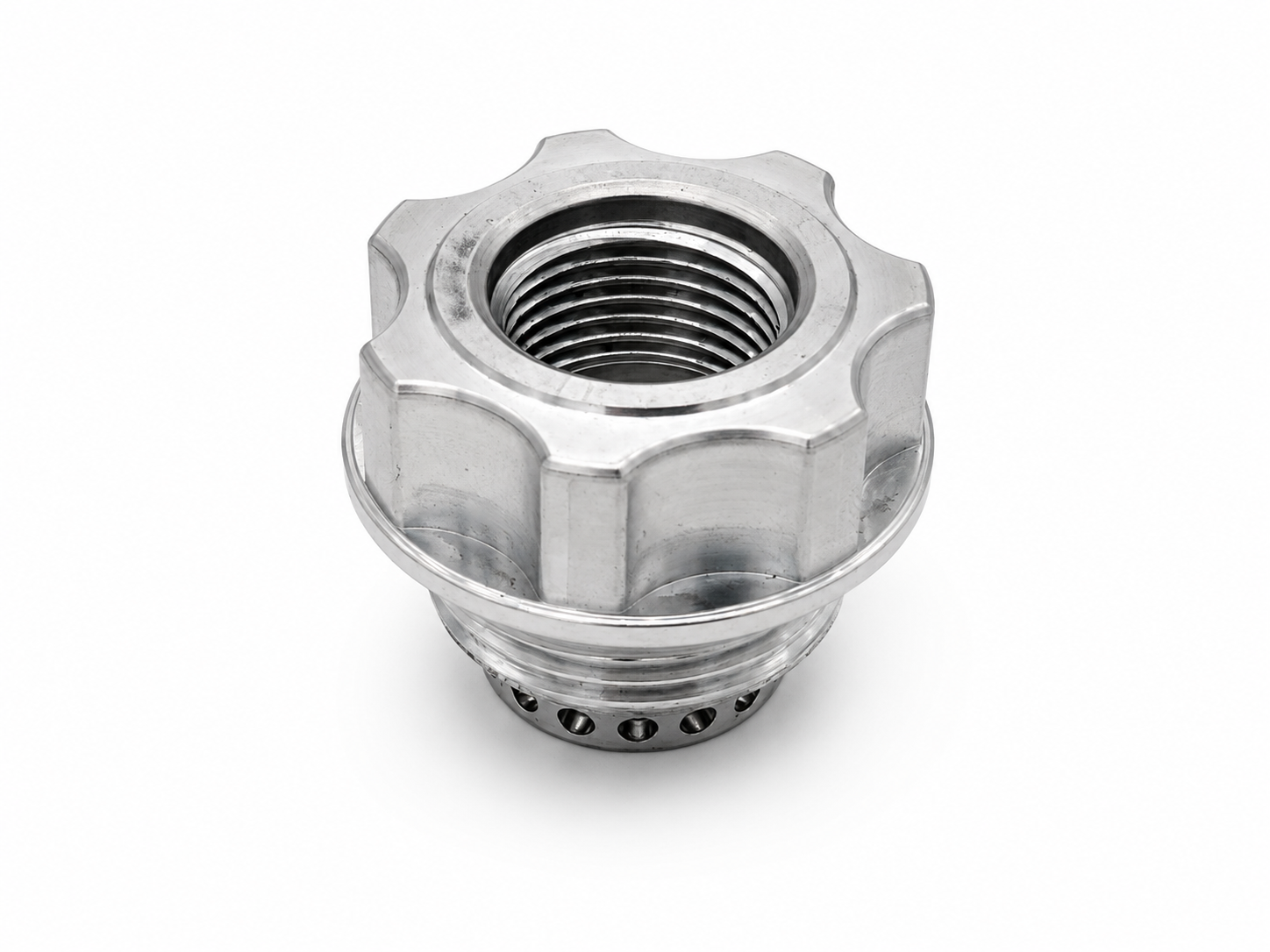 Motor Sports Billet Valve Cover Breather  280117 - Granatelli Motor Sports