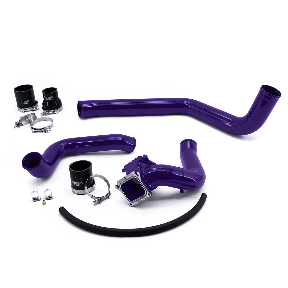 2004.5-2005 Chevrolet / GMC Intercooler Charge Pipe Bundle Illusion Purple