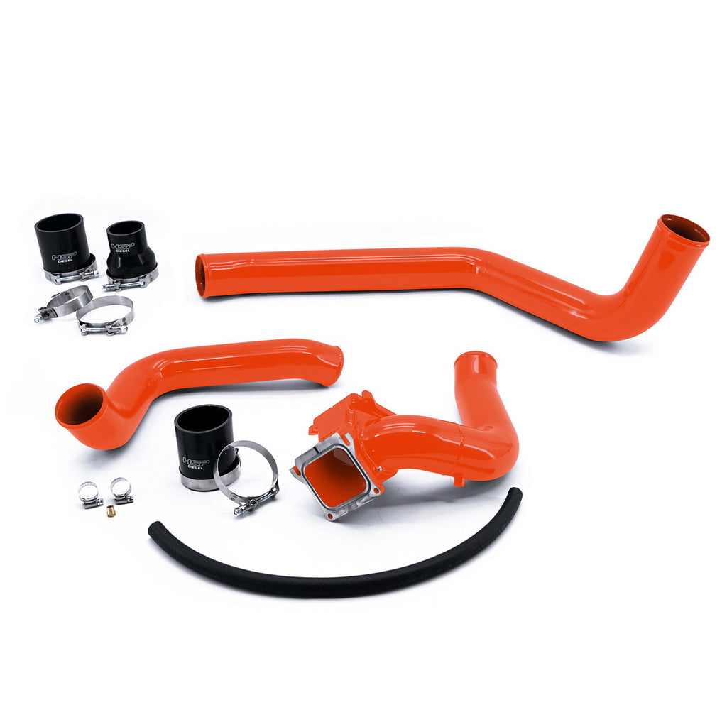 2004.5-2005 Chevrolet / GMC Intercooler Charge Pipe Bundle M&M Orange