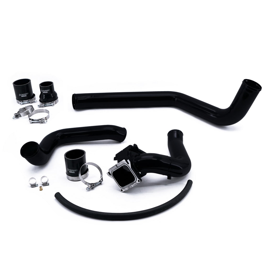 2004.5-2005 Chevrolet / GMC Intercooler Charge Pipe Bundle Silk Satin Black
