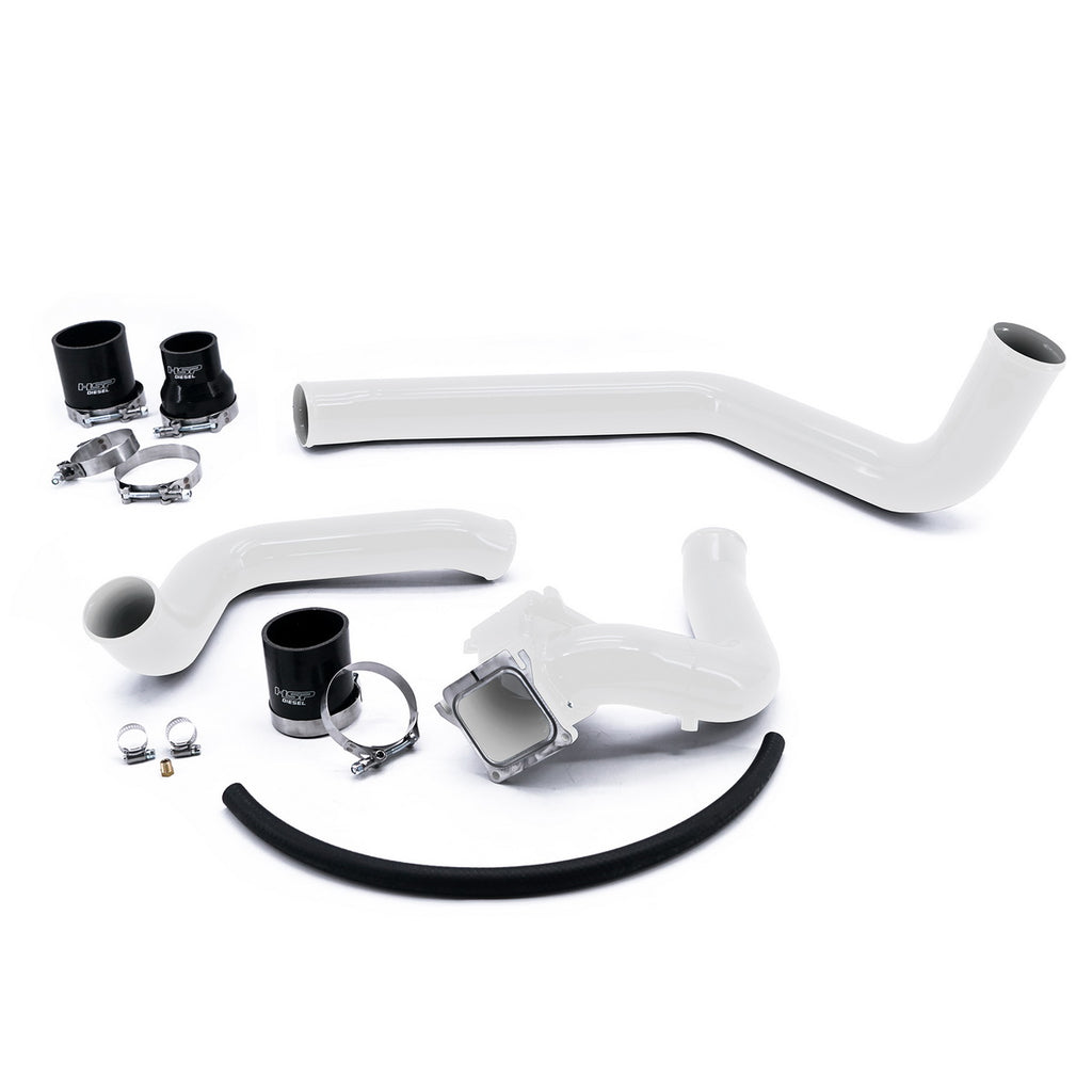 2004.5-2005 Chevrolet / GMC Intercooler Charge Pipe Bundle Polar White