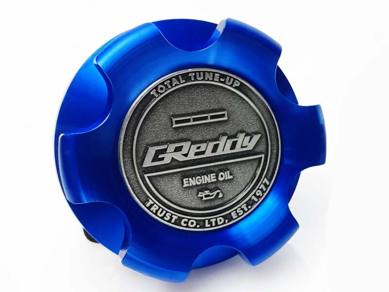 GReddy Type-B Oil Filler Cap Mazda M35-P4.0 - Blue