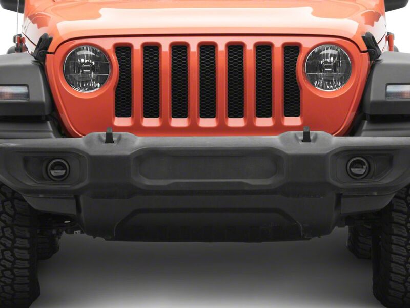 Raxiom 18-26 Jeep Wrangler JL LED Fog Lights with Amber Turn Signal