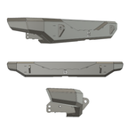 Gauntlet Series Rear Bumper for Jeep JK Wrangler (2007-2018)