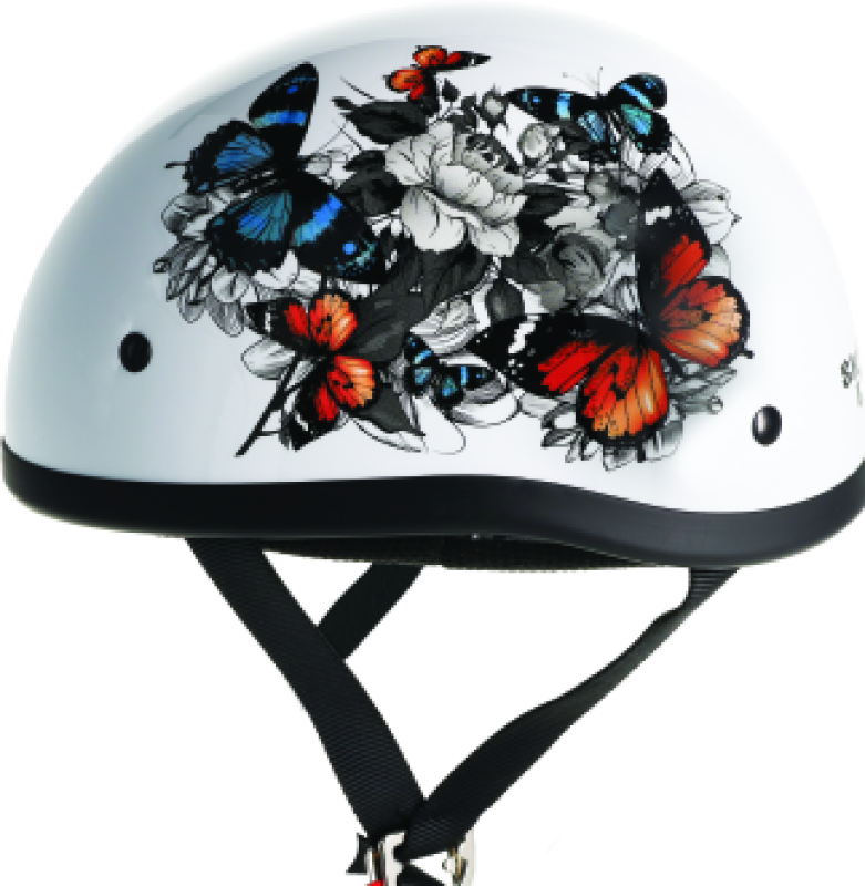 Skid Lids White Rose Original Helmet - XS