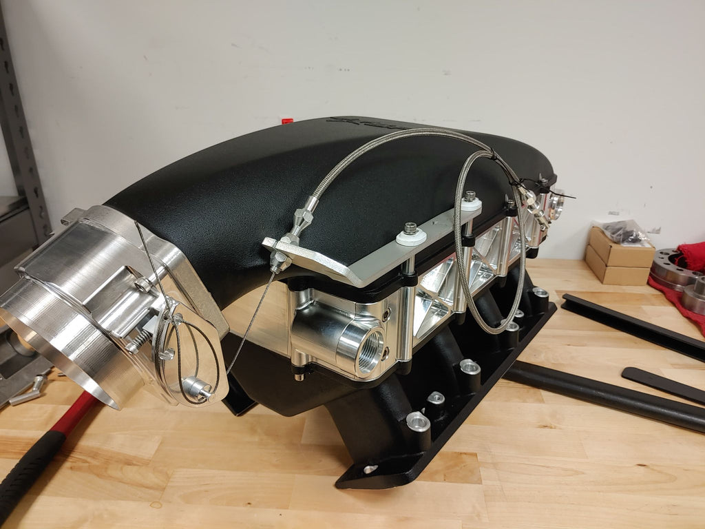 Texas Speed Titan Intake Throttle Cable Bracket By Tick Performance