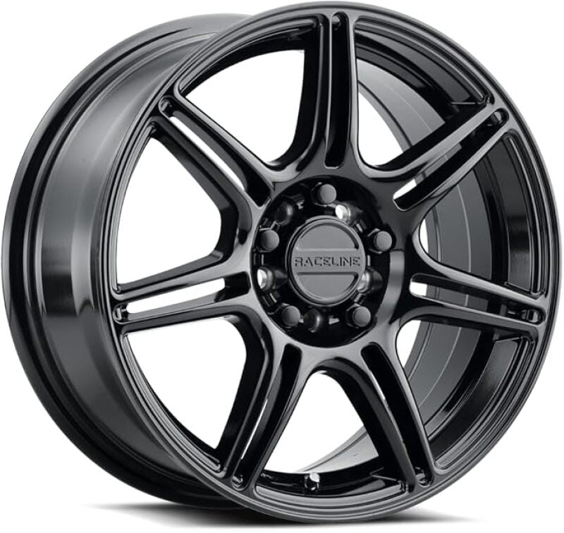 Raceline 148B Apex 20x8.5in / 5X120 BP / 40mm Offset / 72.56mm Bore - Gloss Black