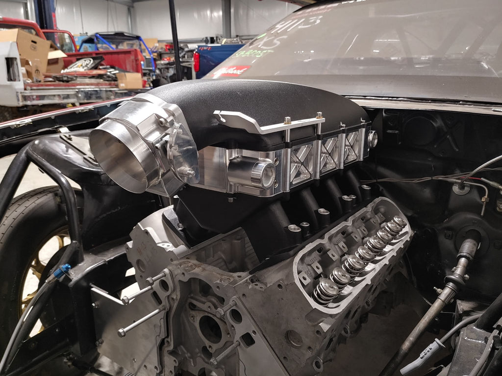 Texas Speed Titan Intake Throttle Cable Bracket By Tick Performance