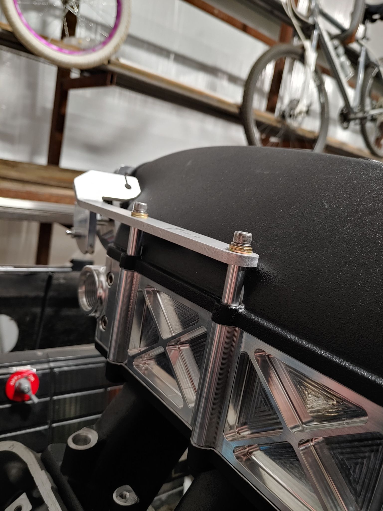 Texas Speed Titan Intake Throttle Cable Bracket By Tick Performance