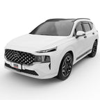 EGR 4pc Smoked Finished In-Channel Window Visors 19-23 Hyundai Santa Fe