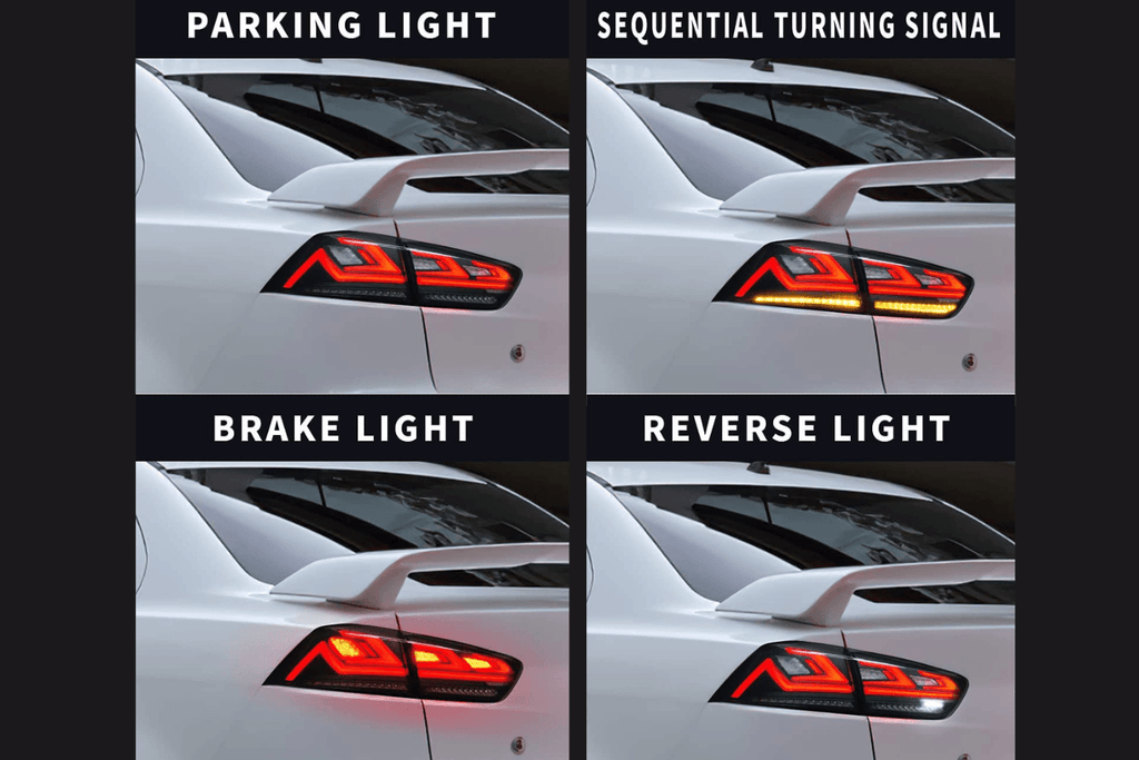 Mitsubishi Lancer & EVO X LED Tail Lights Upgrade (2008-2018)