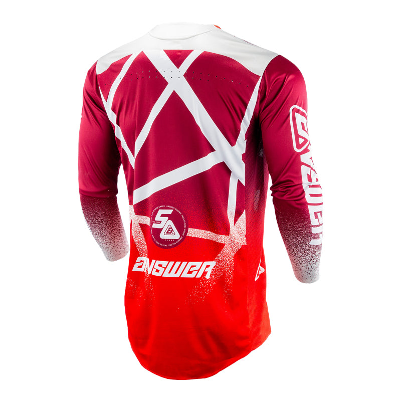 Answer 26 LE Elite Chaos Artifacts Jersey 50 Years Dark Red/Red/White - XS