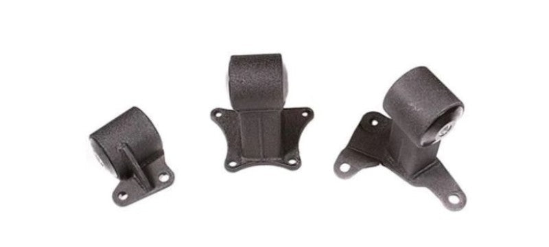 Innovative 94-97 Accord H/F Series Black Steel Mounts 95A Bushings (EX Chassis H22/F22A)