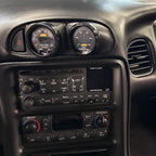 Corvette C5 Center Vent Gauge Pod for Dual 2 1/16" Gauges  by FI Performance