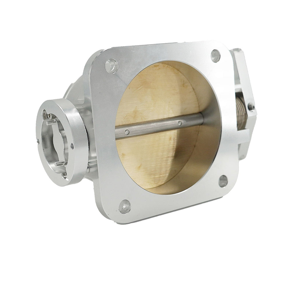 90mm Billet Throttle Body 1991-02 Supra Soarer Aristo Altezza Chaser 2JZGE NA - Bull Boost Performance