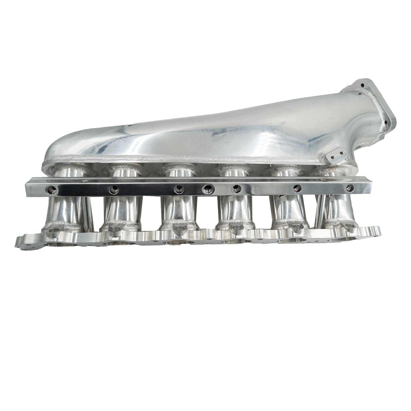2JZ GTE Billet Intake Manifold Fuel Rail Throttle Body 90mm TB Supra 2J Swap 2JZ - Bull Boost Performance