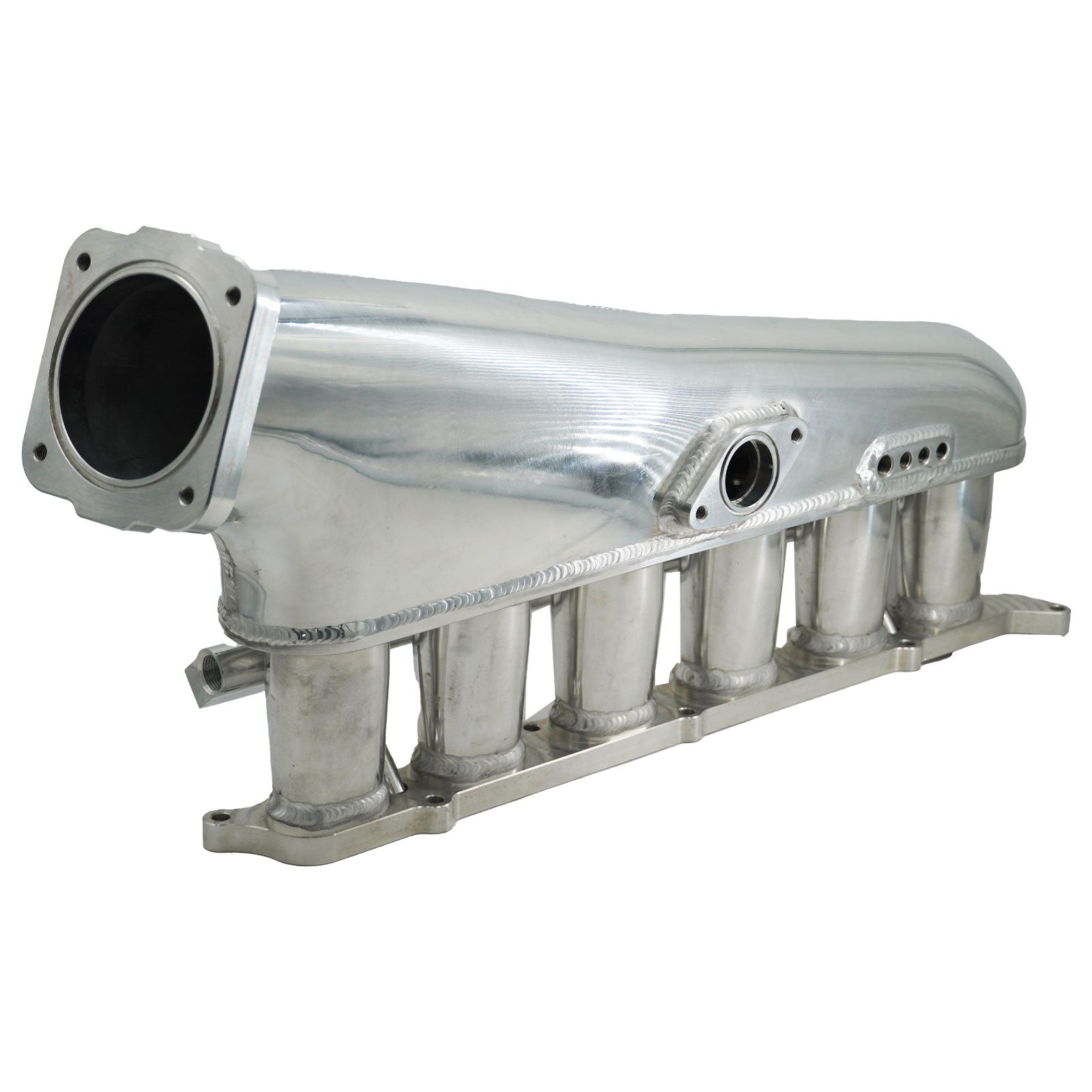 2JZ GTE Billet Intake Manifold Fuel Rail Throttle Body 90mm TB Supra 2J Swap 2JZ - Bull Boost Performance